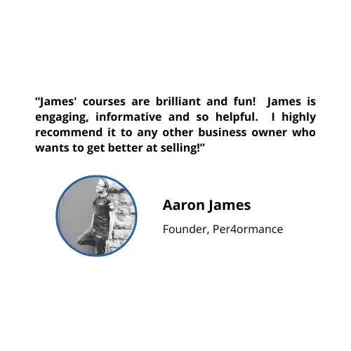 Aaron James Testimonial