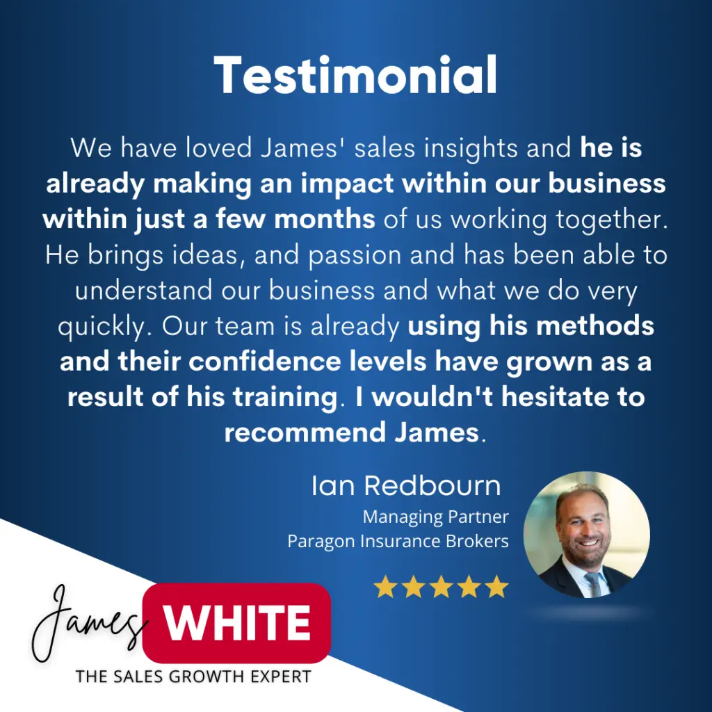 Ian Redburn testimonial