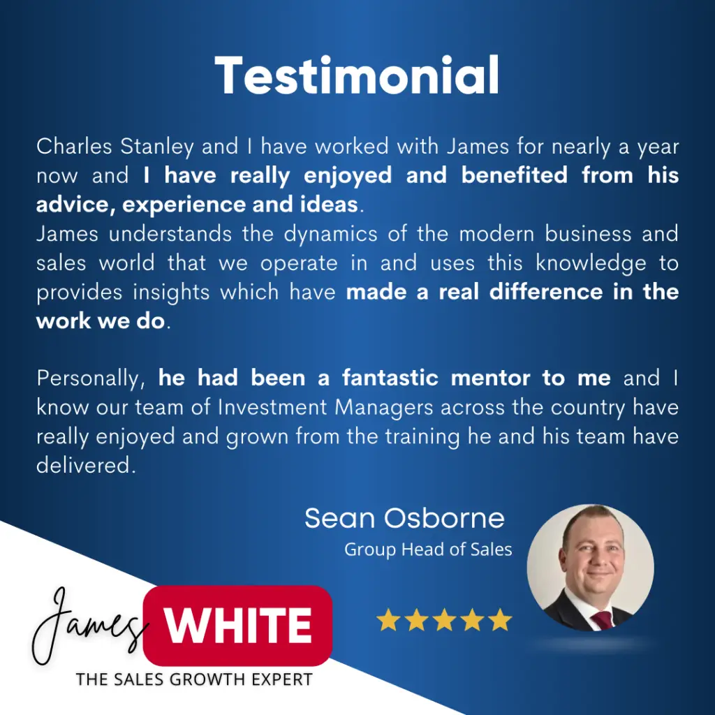 Sean Osborne Testimonial