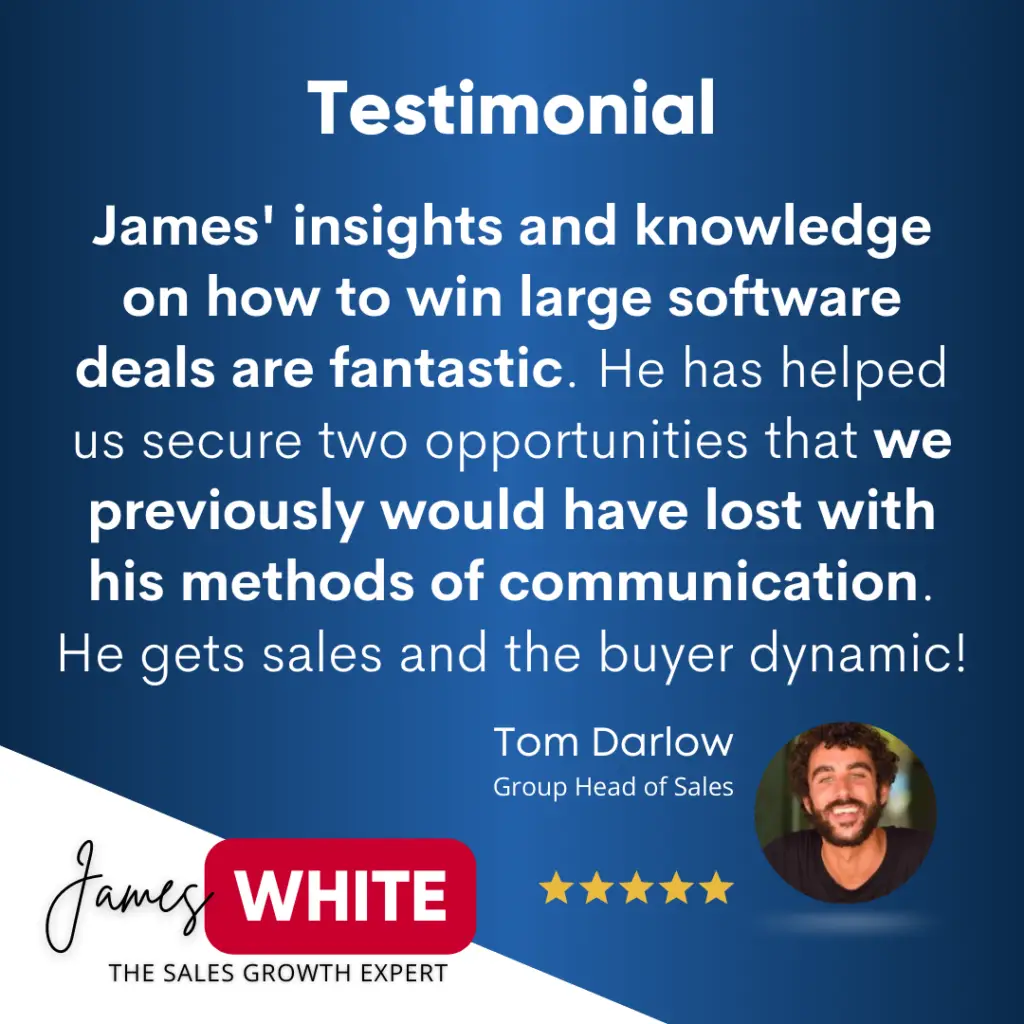 Tom Darlow testimonial